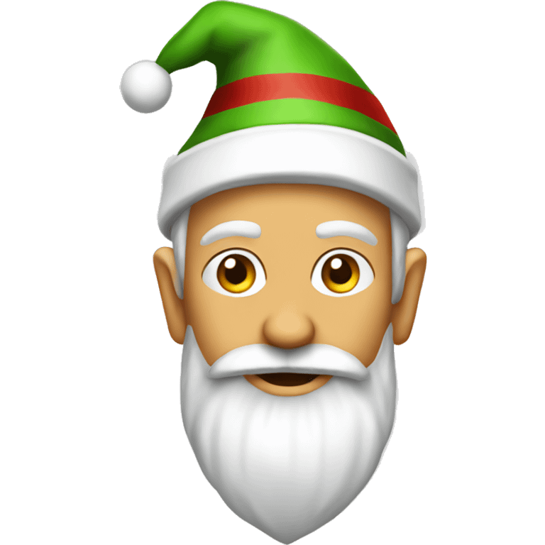 Santa’s elf emoji