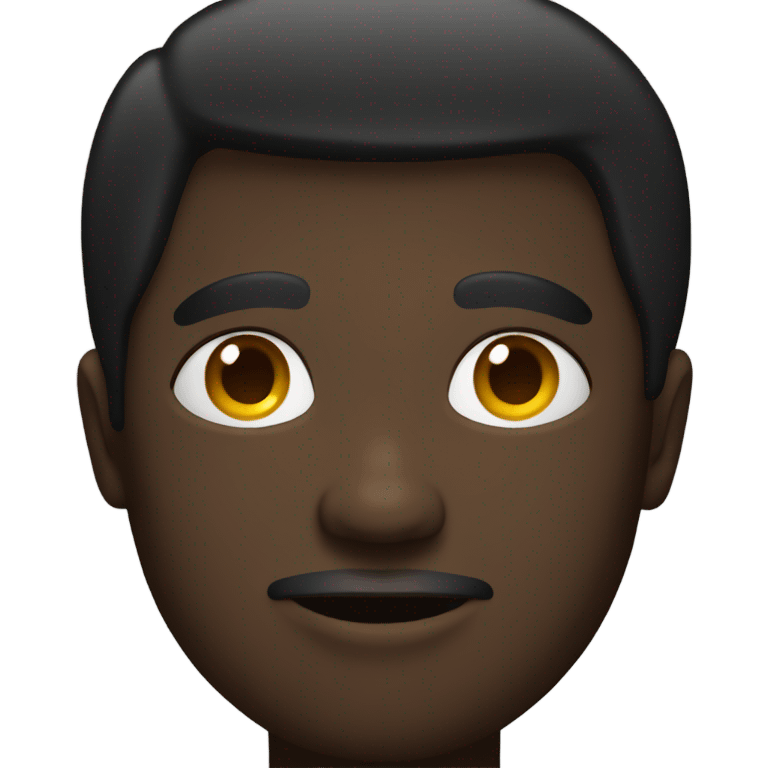 Black guy  emoji