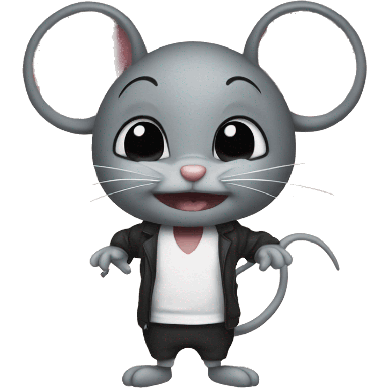 Baddie mouse emoji