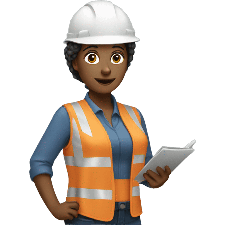 woman engineering emoji