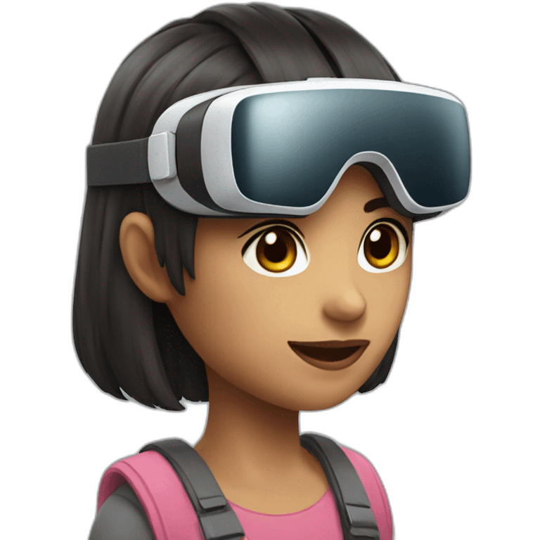 VR HEMLET girl emoji