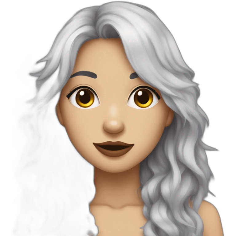 Chiara Bautista wolf emoji