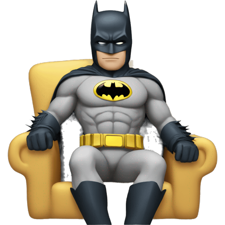 batman chilled out emoji