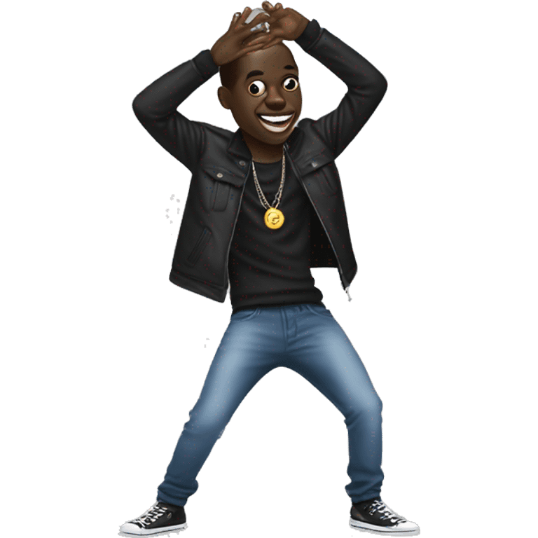 Bobby shmurda doing the money dance emoji