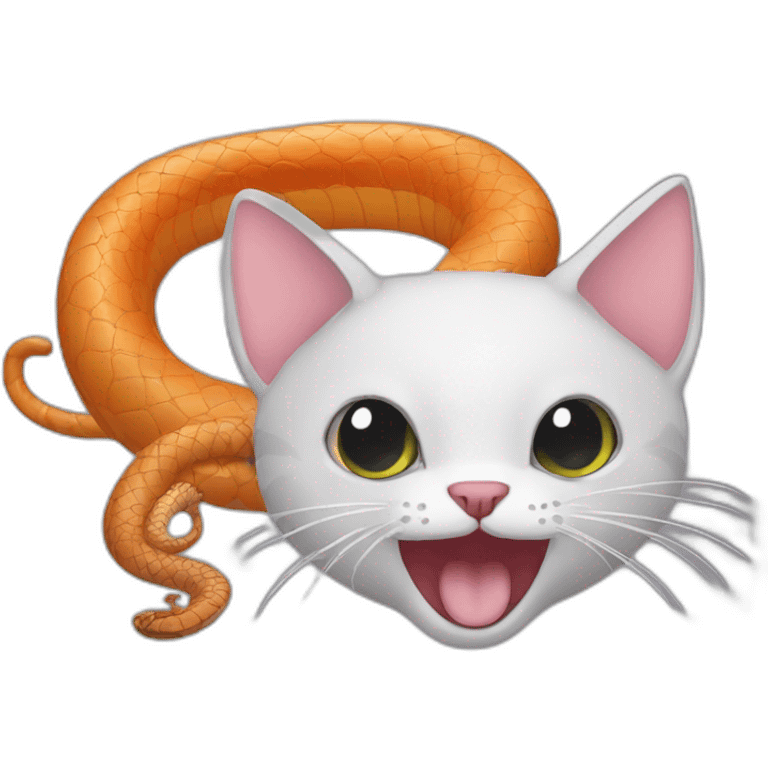 cat, snake, spider emoji