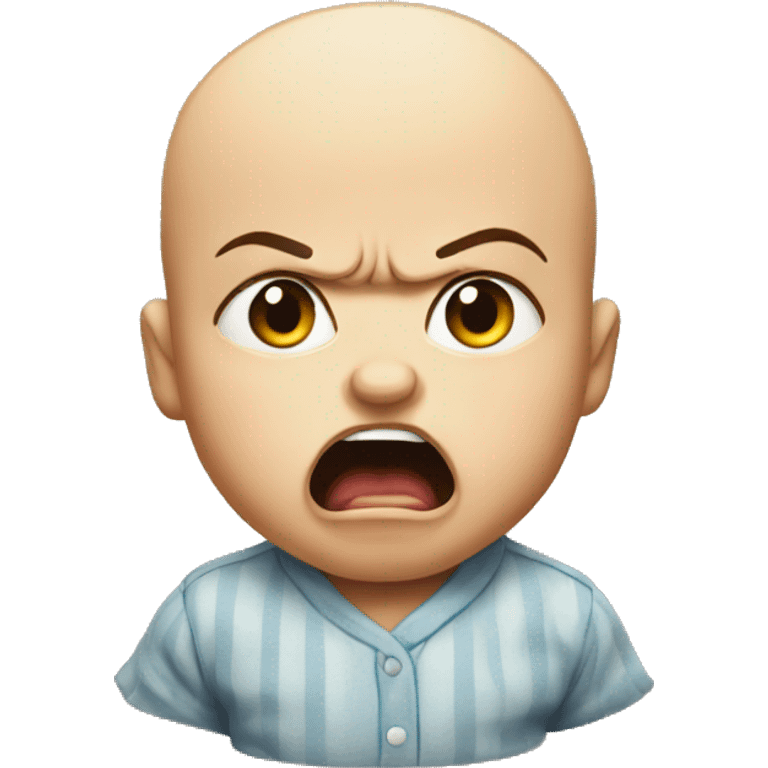 Angry Baby emoji