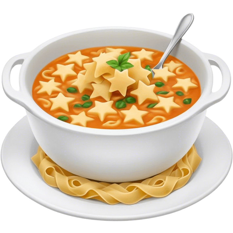 Sopa de estrellita emoji