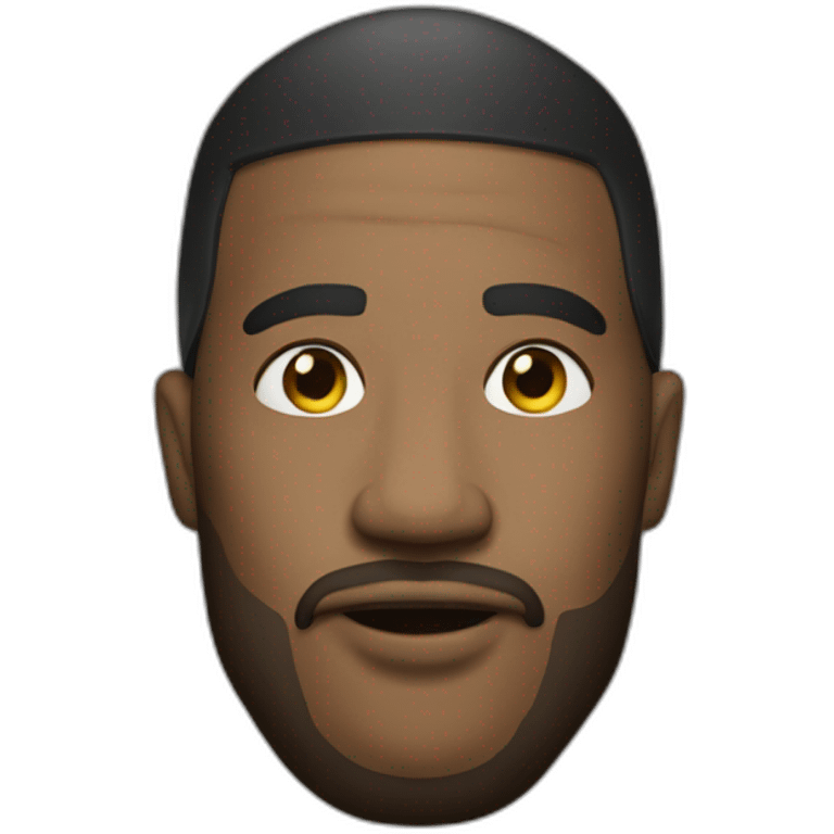 Schlecht gelaunter Rapper emoji