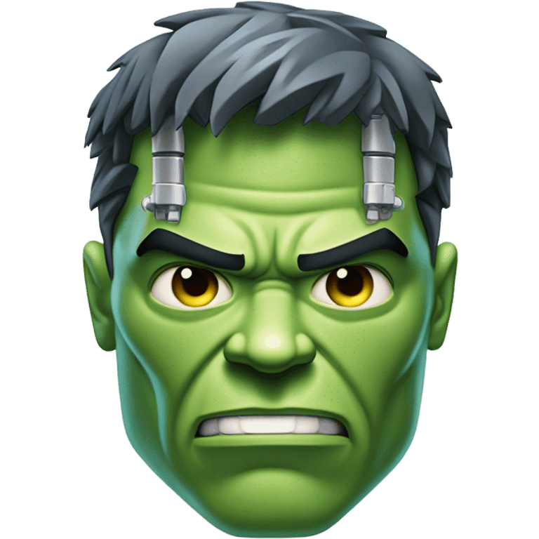 Robot Ghost Hulk Terminator Face emoji