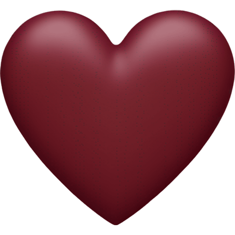 maroon hearts emoji