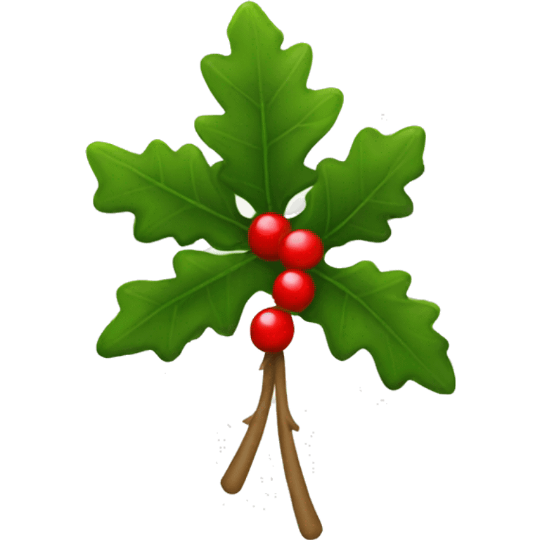 Mistletoe emoji