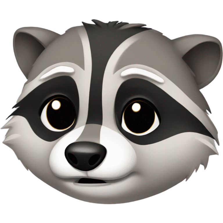 sad,crying raccoon emoji