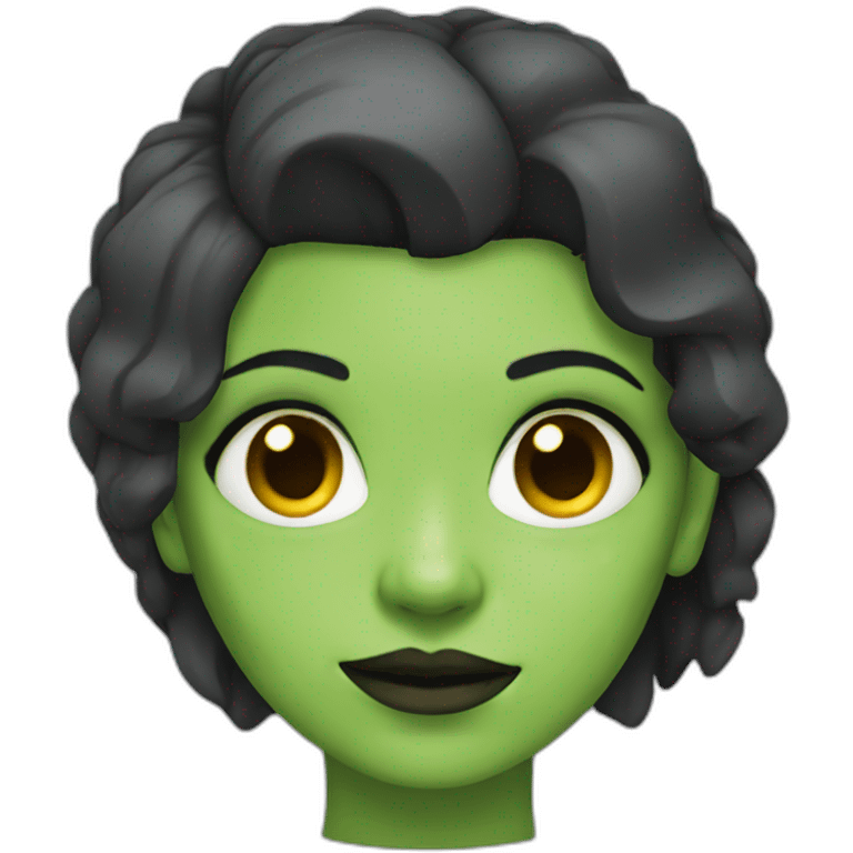 Female frankenstein with scars emoji