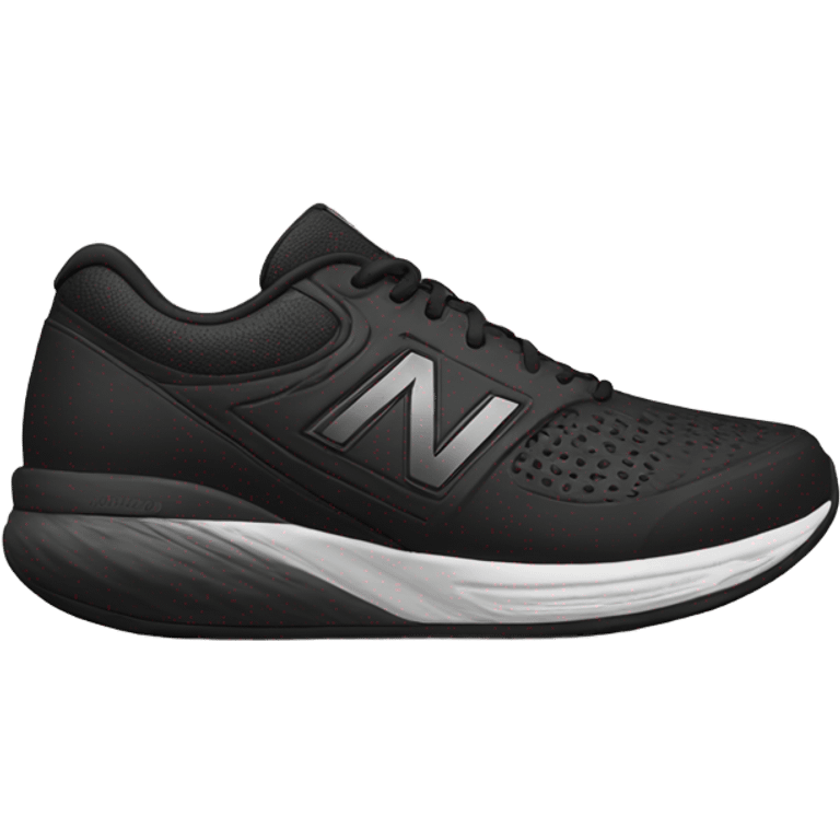 newbalance freshform black shoes  emoji