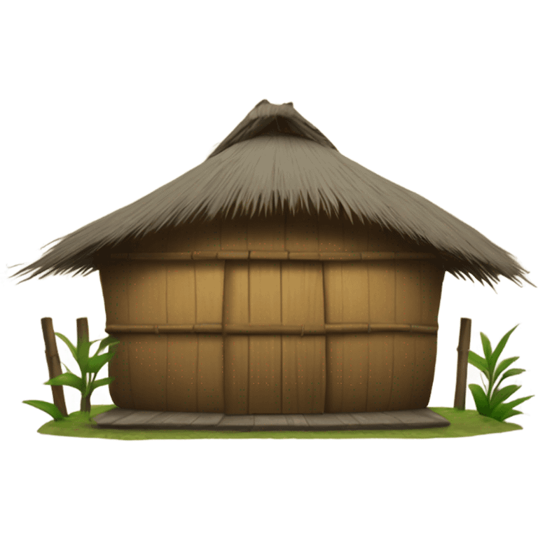 Nipa hut emoji