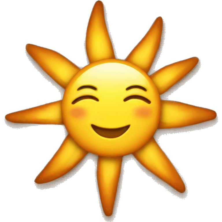 Love sun emoji