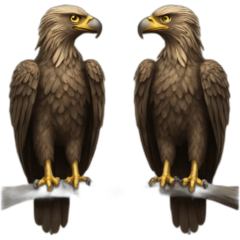 two-headed eagle emoji