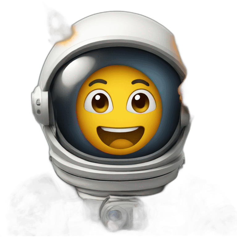 explosion astronaut emoji