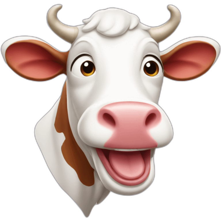 The Laughing Cow emoji