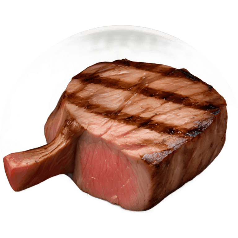 well cooked steak emoji