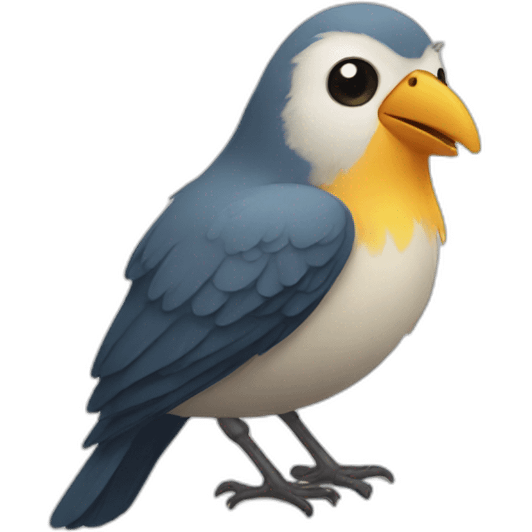 Funny bird  emoji