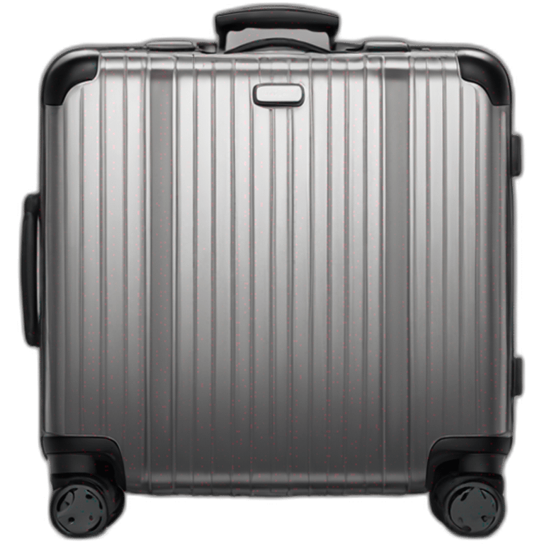 Rimowa black classic cabin emoji