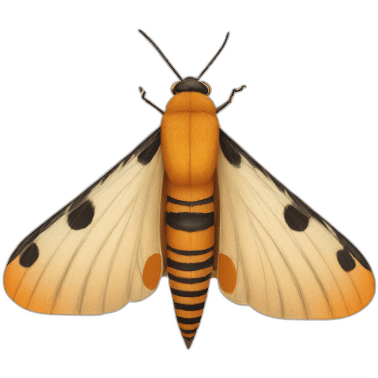 tiger moth emoji