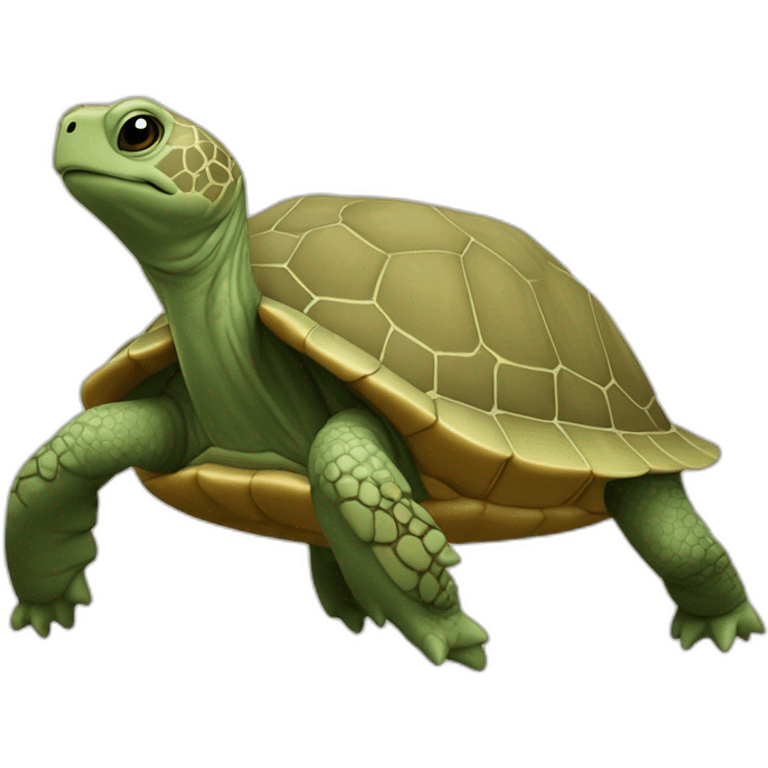 Tortue deguisee emoji