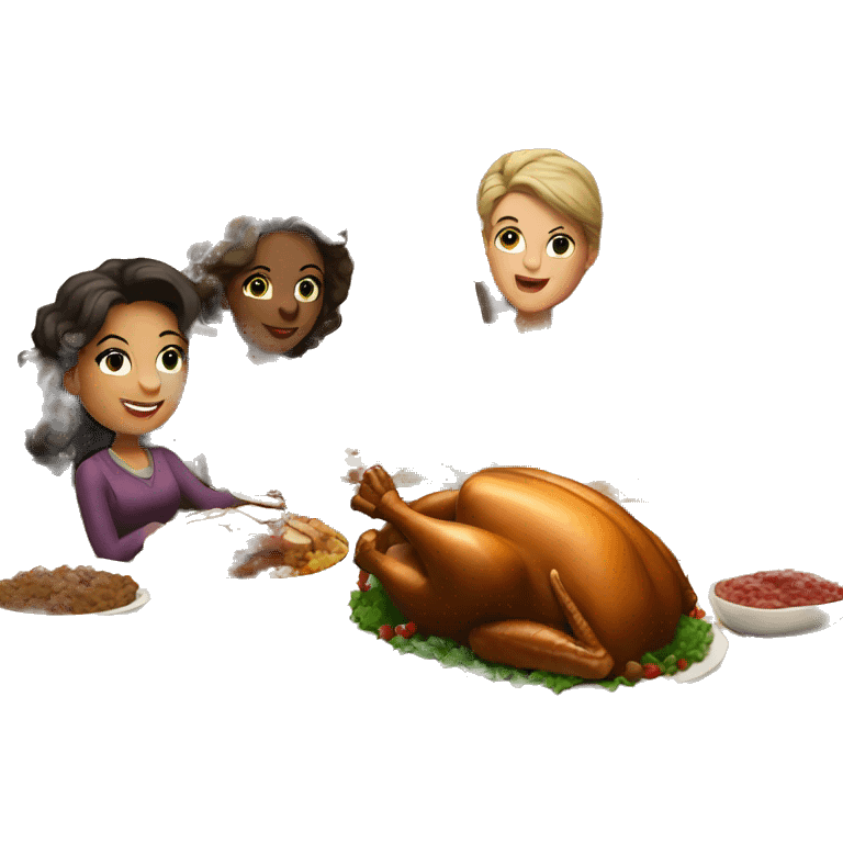 Thanksgiving dinner emoji