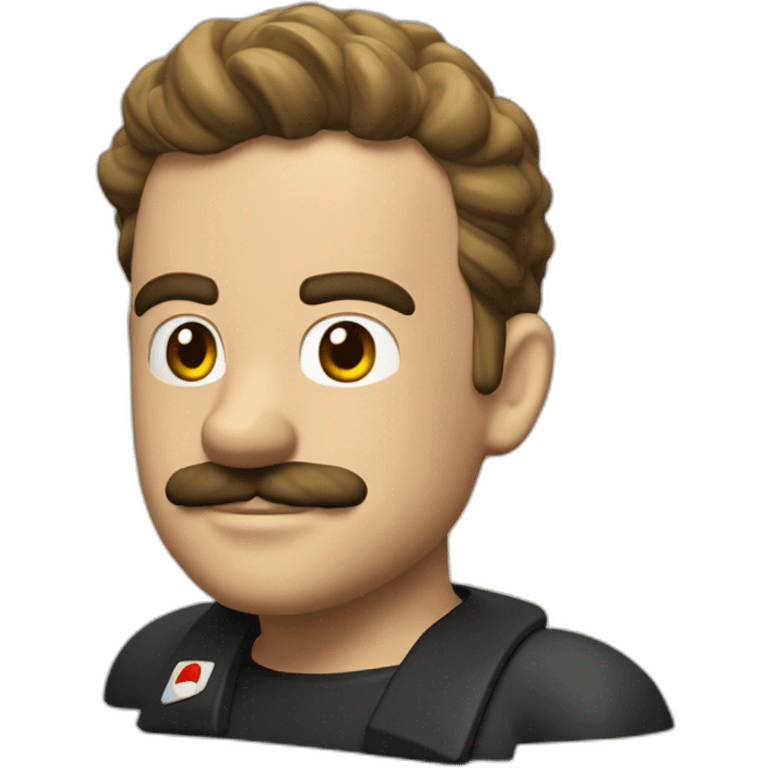 Mario pilote un avion emoji