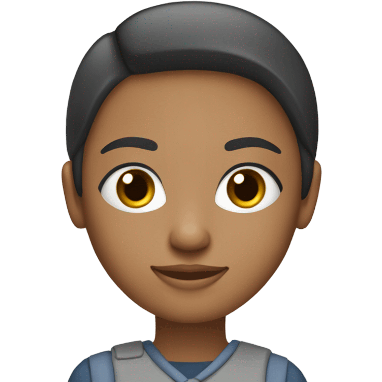 Computer science student woman, lighter skin tone   emoji