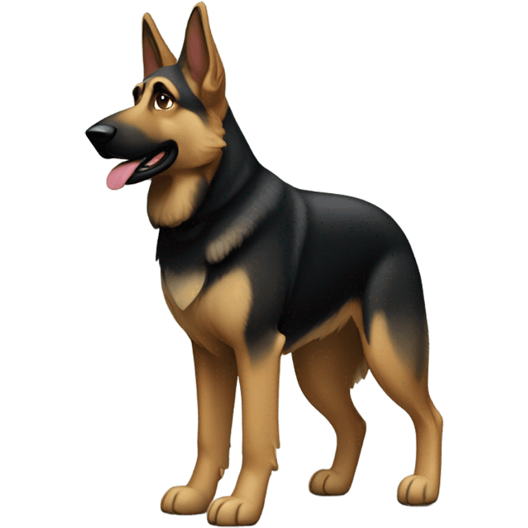 german shepherd  emoji