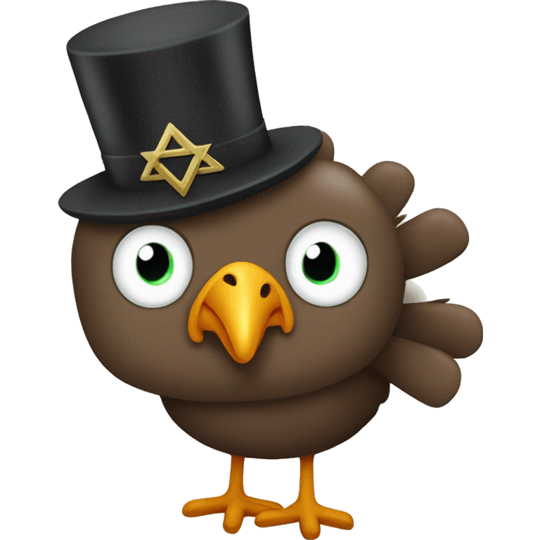 Jewish turkey emoji