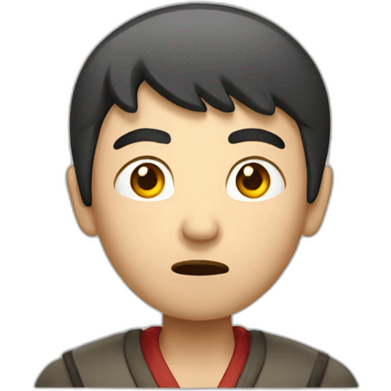 chinese-man-ranting emoji