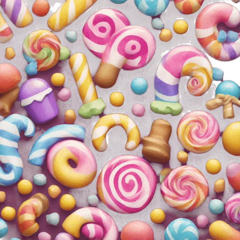 Candy land  emoji