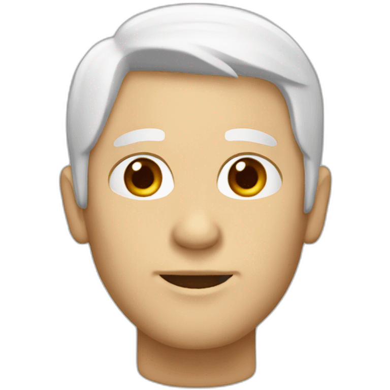 white middle-haired part men emoji