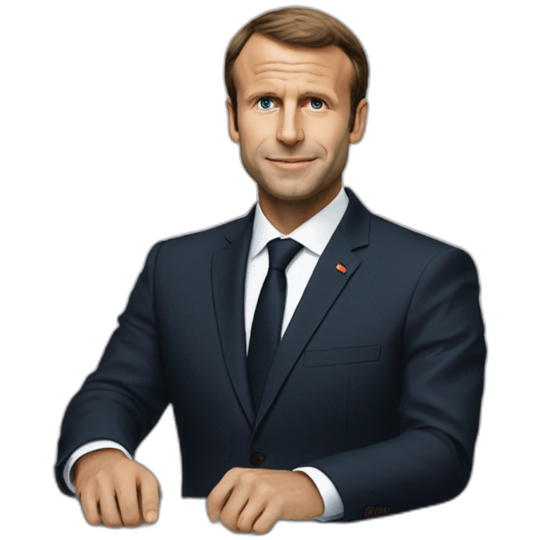 Macron algérien emoji