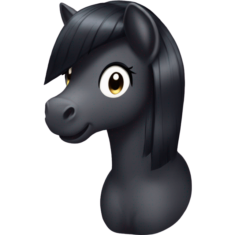 A pony kuromi  emoji