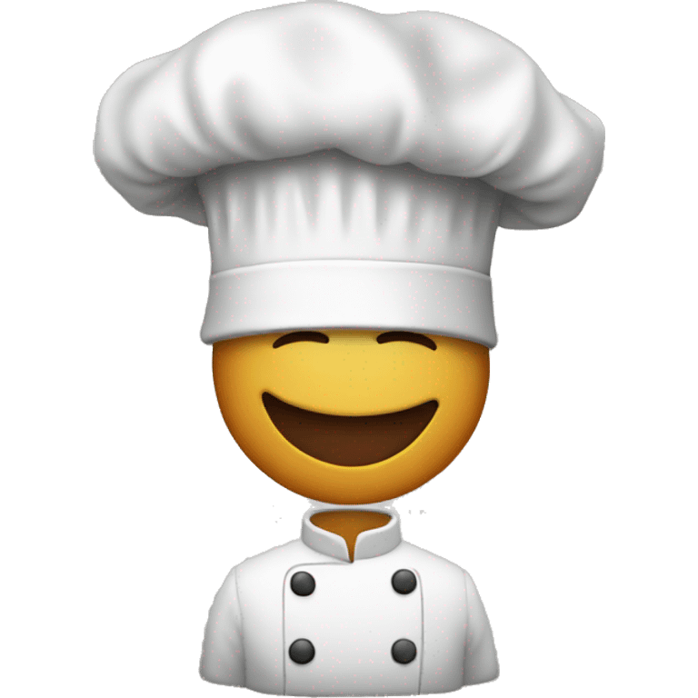 Cook's hat emoji