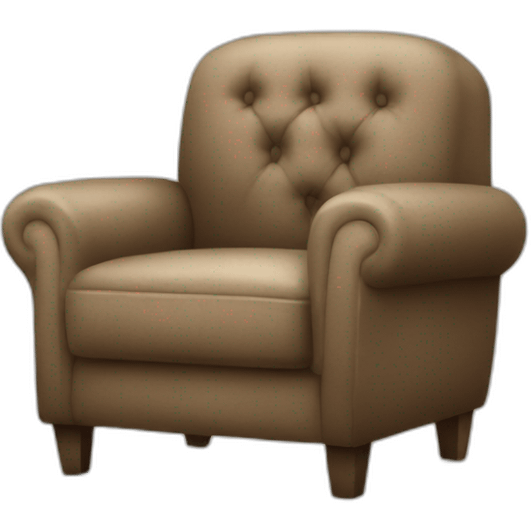 cozy armchair emoji