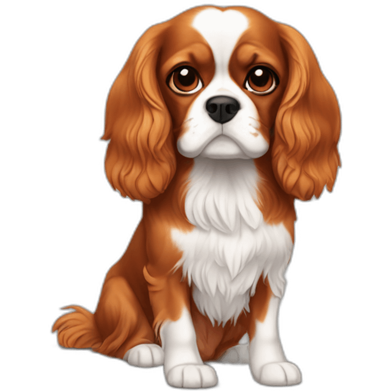 Cavalier-king Charles emoji