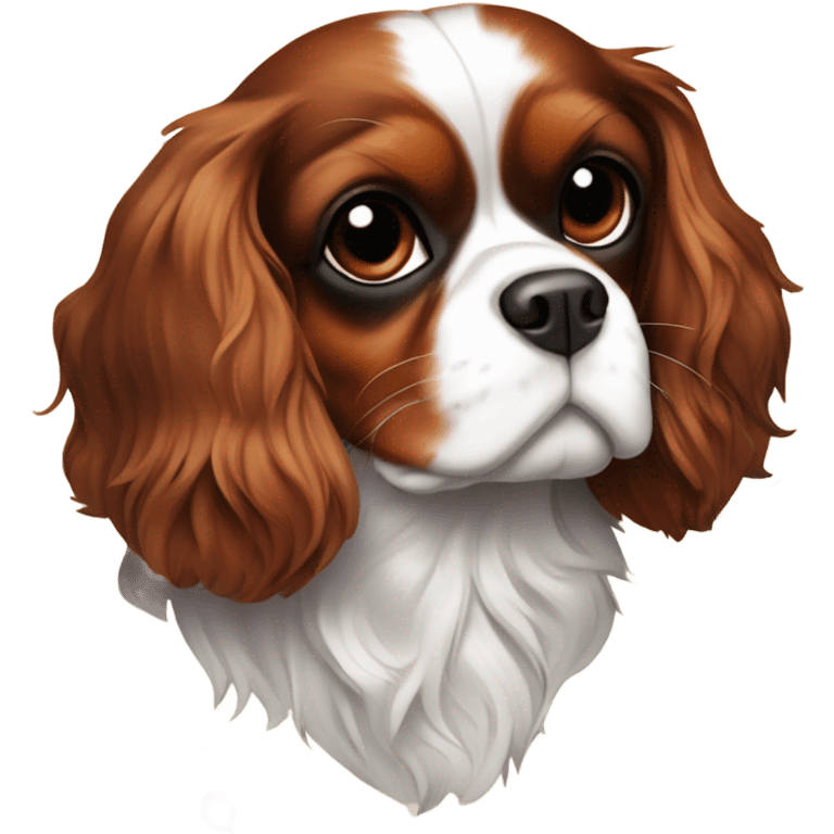 Cavalier in fall emoji