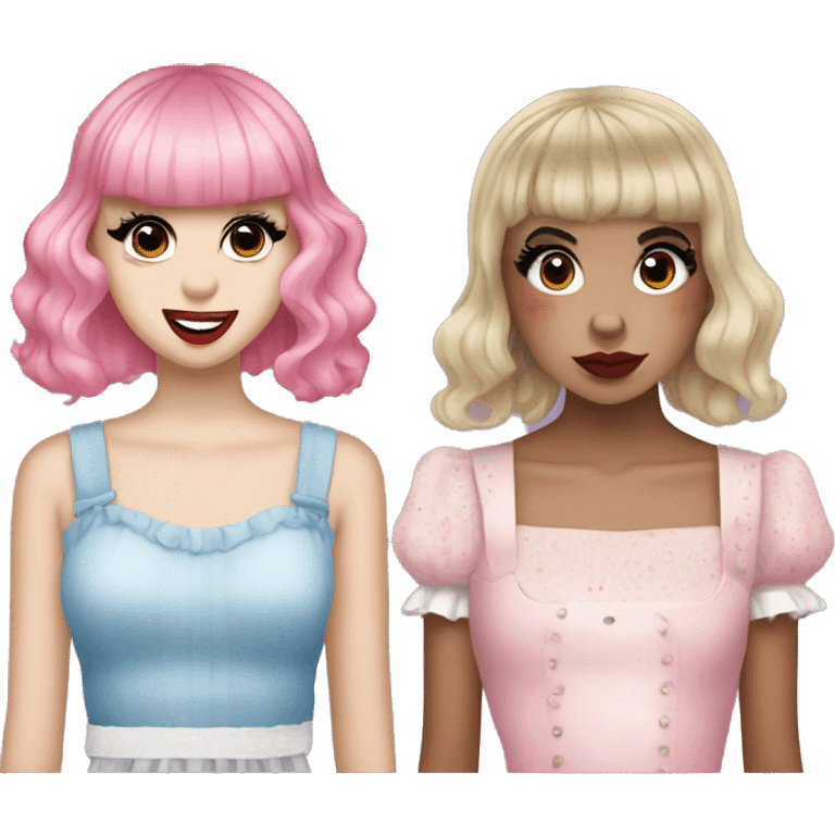 Taylor swift and melanie martinez emoji