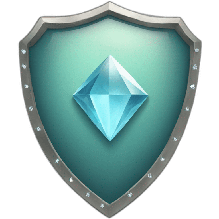 diamond on shield emoji