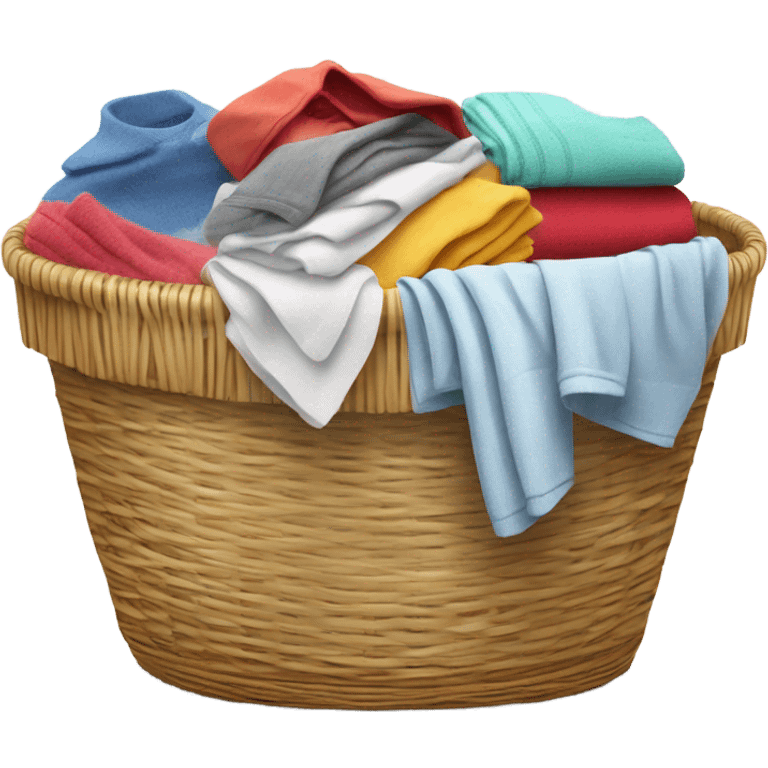 Laundry basket emoji