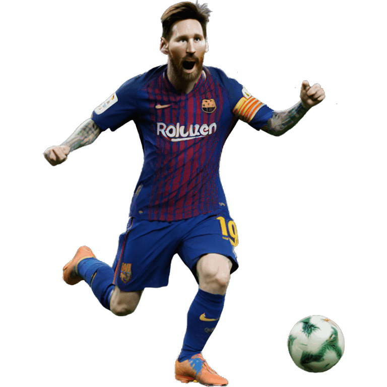 messi dancing emoji