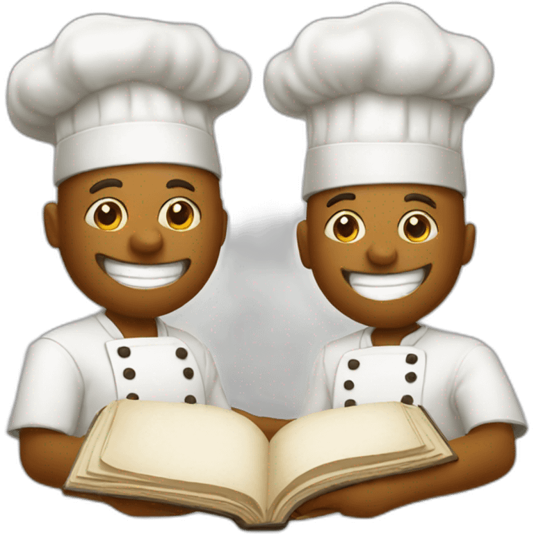 Cooking by the book emoji