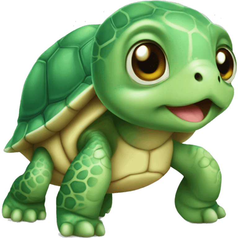 baby turtle cute emoji