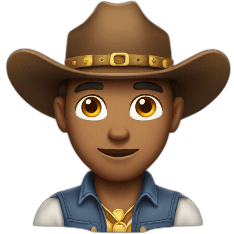 Cow boy emoji