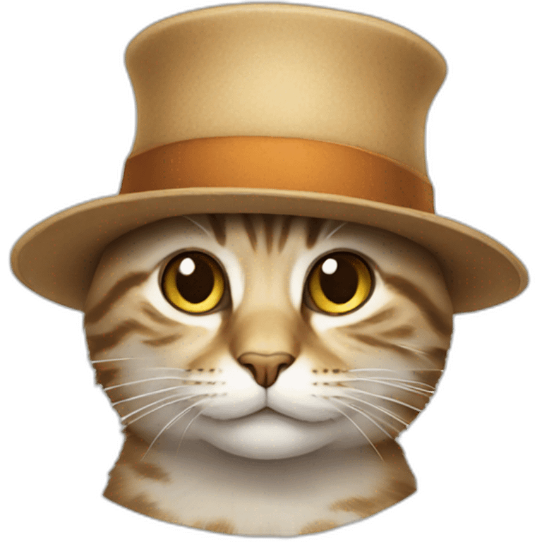 cat with hat emoji